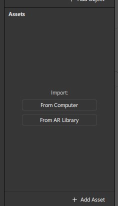 AR Library button