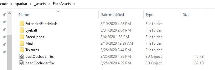 My Own Assets Folder. Your's will probably look different!